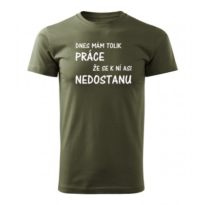 Dnes mám tolik práce že se k ní asi nedostanu